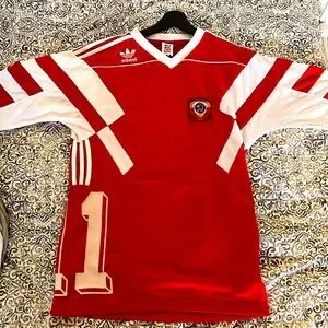 adidas USSR サッカーシャツ adidas USSR ソ連代表 サッカーシャツ 背番号9 - メルカリ